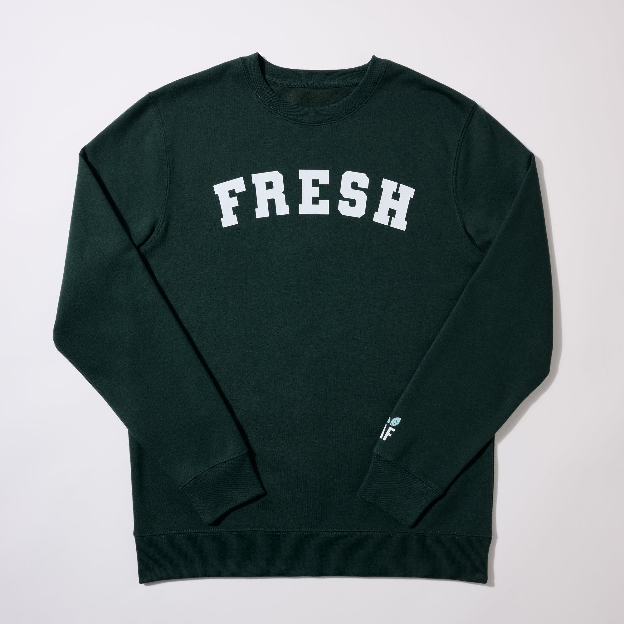 Alltown Fresh® Block Fresh Forest Green Crewneck